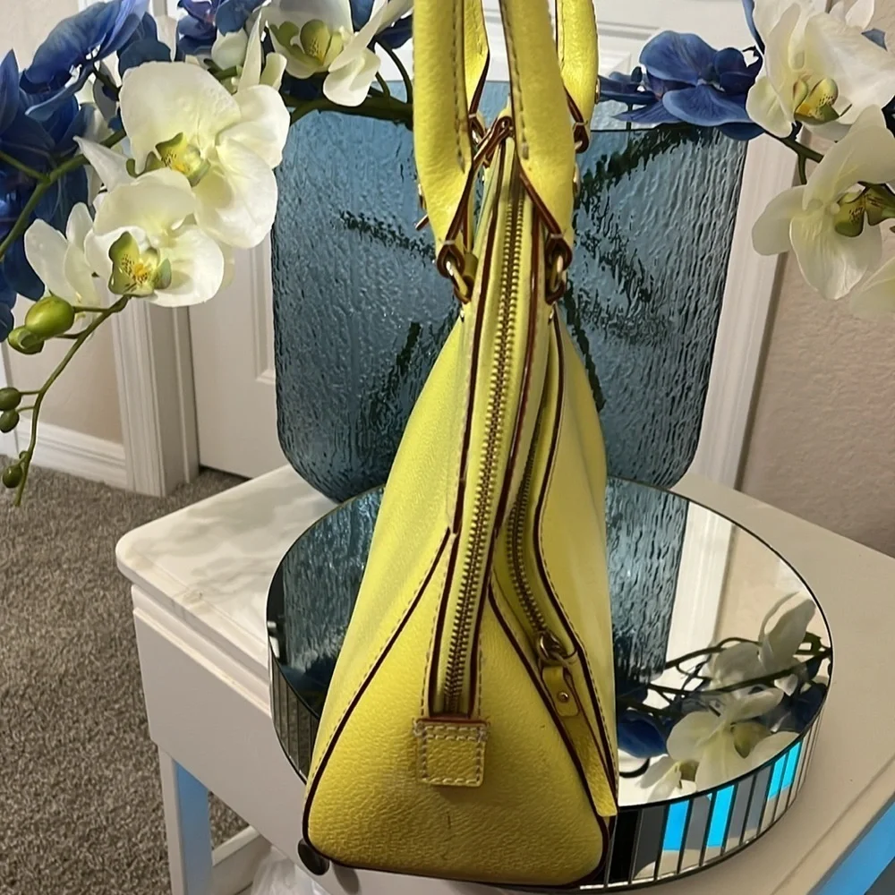 Kate Spade Wellesley Maeda Satchel, Sultan Yellow, Vintage